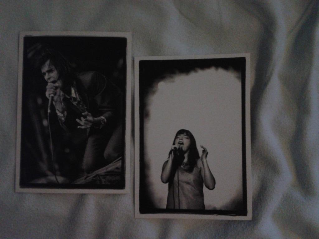 prentkaarten rockartiesten - formaat postkaart, Ophalen of Verzenden