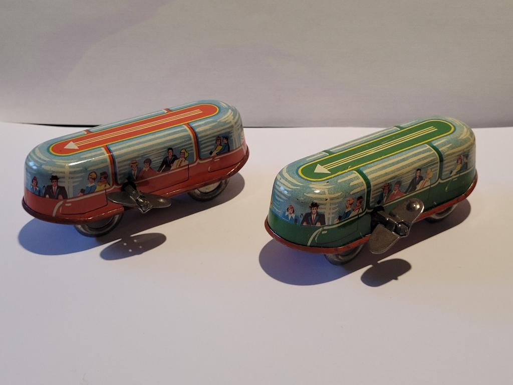 Lot 2 Technofix-auto's met sleutel in SUPER conditie, Verzamelen, Ophalen of Verzenden, Zo goed als nieuw