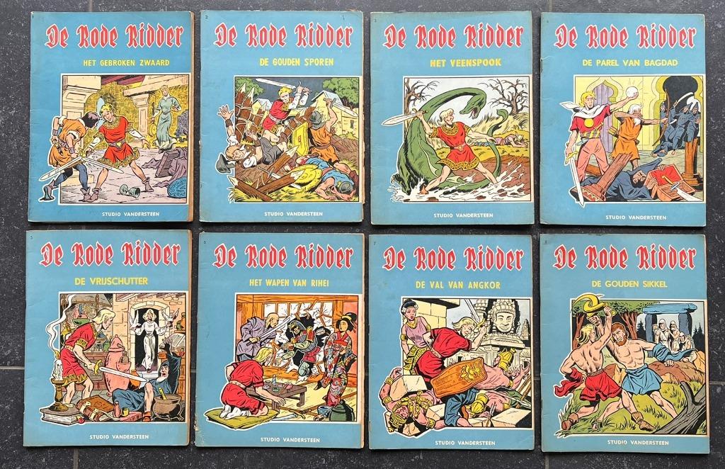 31 x De Rode Ridder - 29 x 1ste druk, Boeken, Stripverhalen, Meerdere stripboeken, Ophalen of Verzenden