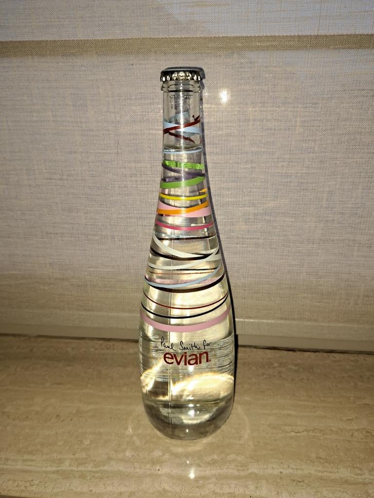Evian limited edition fles paul smith, Verzamelen, Ophalen of Verzenden, Nieuw