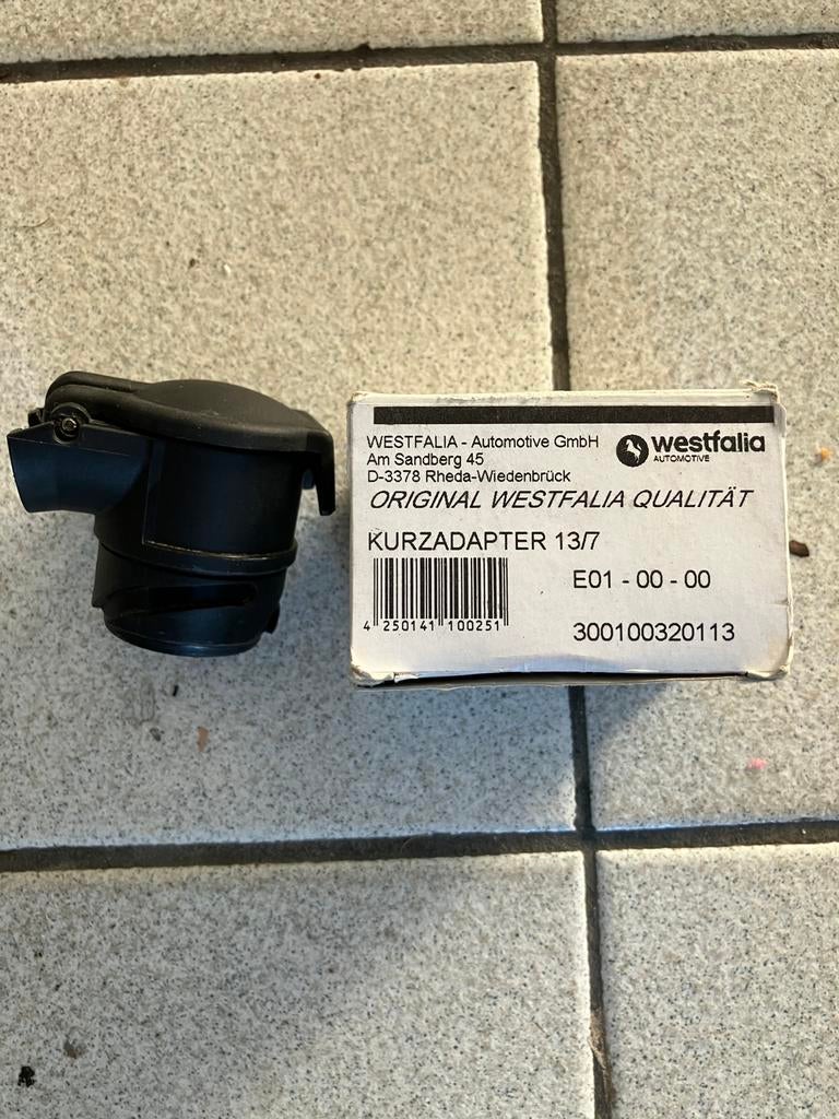 Kortadaptor 13-7 polig, Ophalen