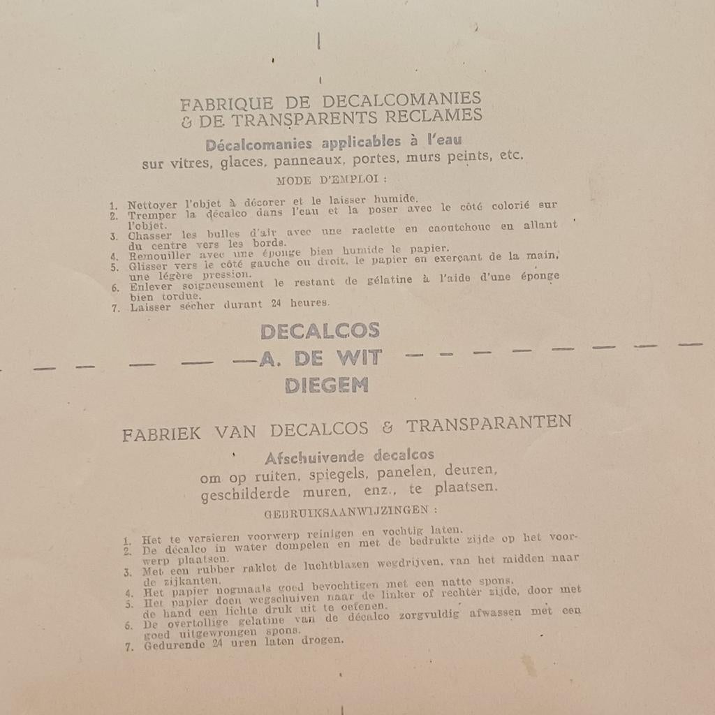 Rare décalcomanie cigarettes Belga, Collections, Enlèvement ou Envoi