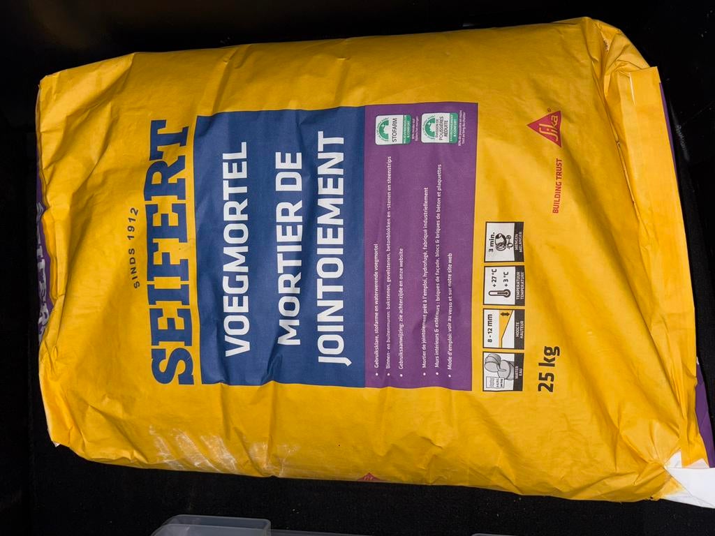 Seifert Voegmortel 919 Crème, Ophalen, Nieuw