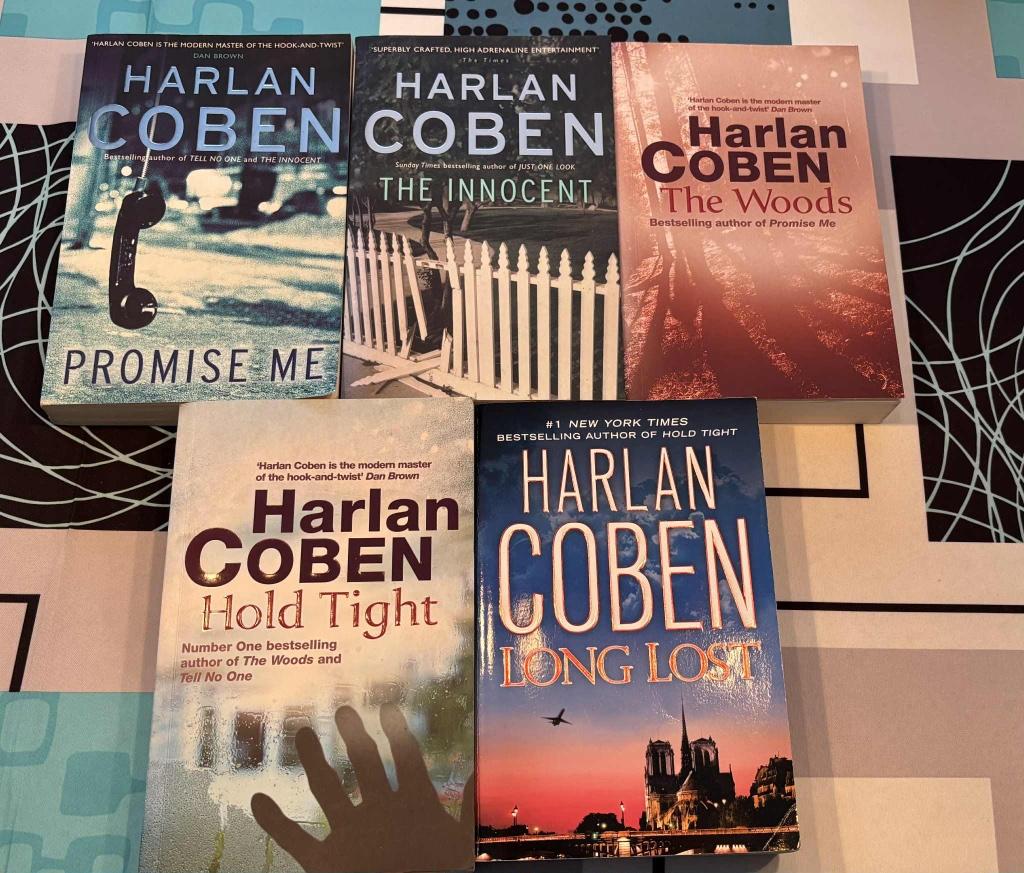 Lot de 5 Livres en anglais Harlan Coben, Livres, Enlèvement ou Envoi, Fiction, Comme neuf, Harlan coben