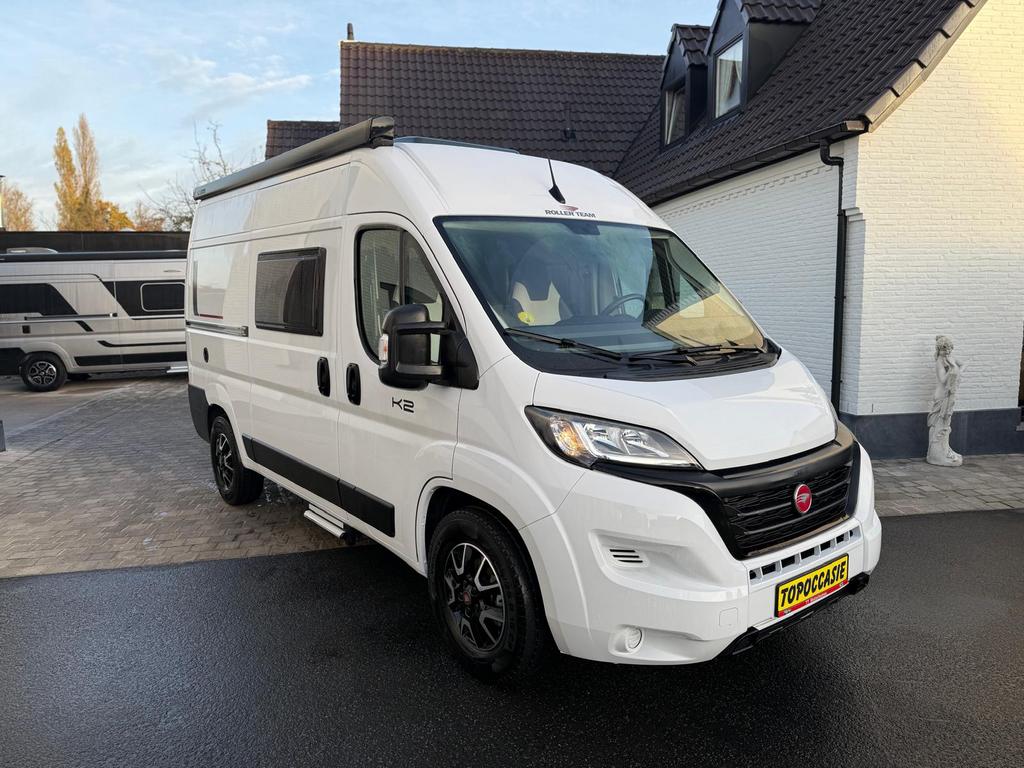 Fiat Ducato Rollerteam Livingstone K2, Caravans en Kamperen, Mobilhomes, Overige merken, Buscamper of Camperbus, Ringverwarming
