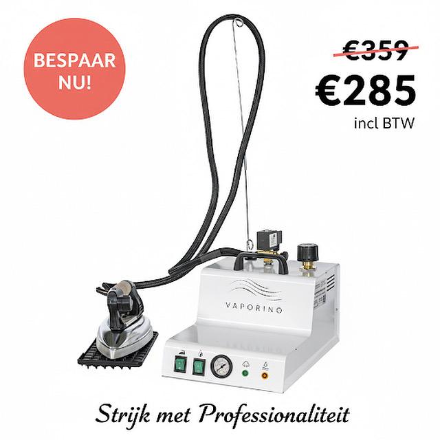 Battistella Vaporino White model NIEUW!, Elektronische apparatuur, Strijkijzers en Strijkplanken, Ophalen of Verzenden, Nieuw