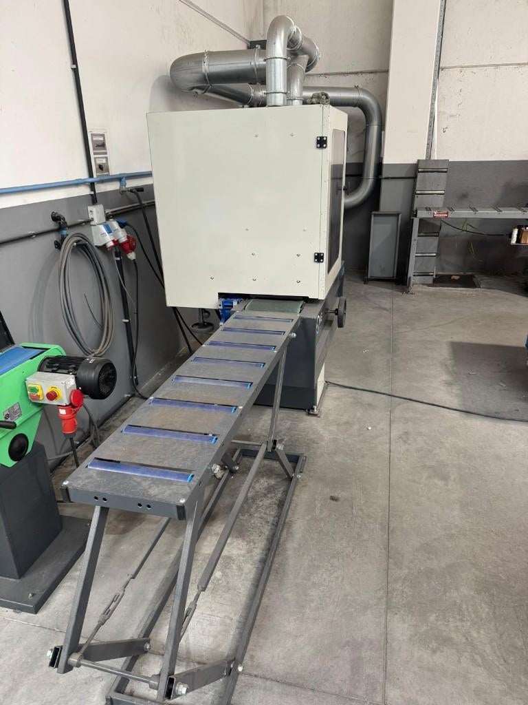 Ponceuse à bande + extraction de poussière, Enlèvement, Utilisé, Ponceuse à bande