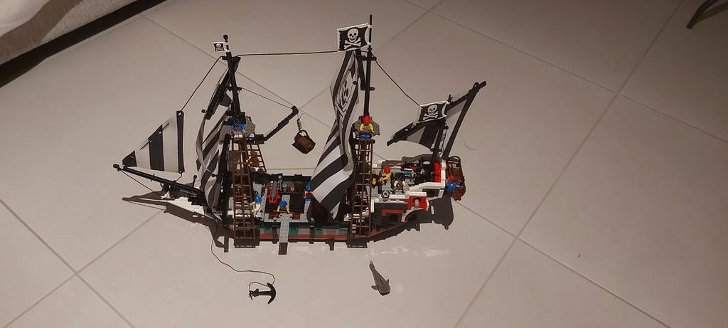 Lego 6286 - Skull's Eye Shooner - vintage lego 1993, Ophalen of Verzenden, Zo goed als nieuw, Complete set, Lego