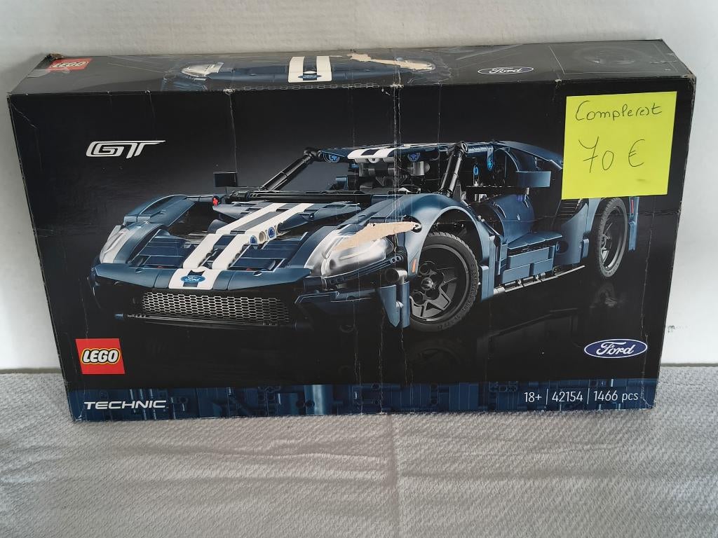 Lego Technic 42154 Ford GT uit 2022, Ophalen of Verzenden, Gebruikt, Lego
