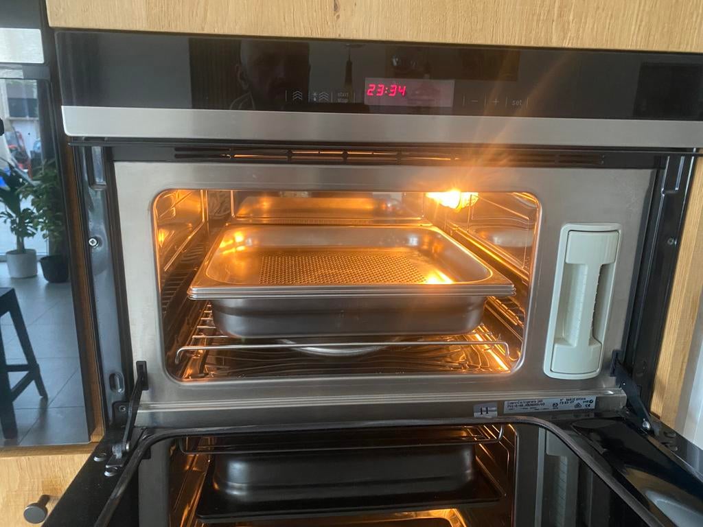 Inbouw stoomoven siemens, Ophalen, Zo goed als nieuw, Inbouw