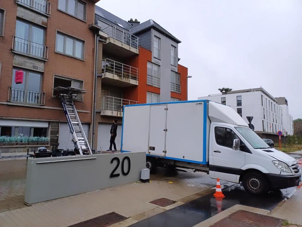 Échelle élévatrice | Déménagement | Déménagement pas cher à, Immo, Appartements & Studios à louer, Anvers (ville)