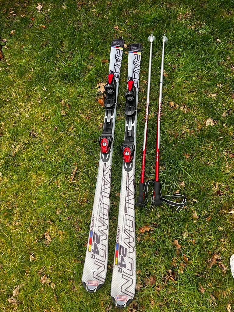 Ski set salomon 165cm/botten 45, Ophalen, Ski