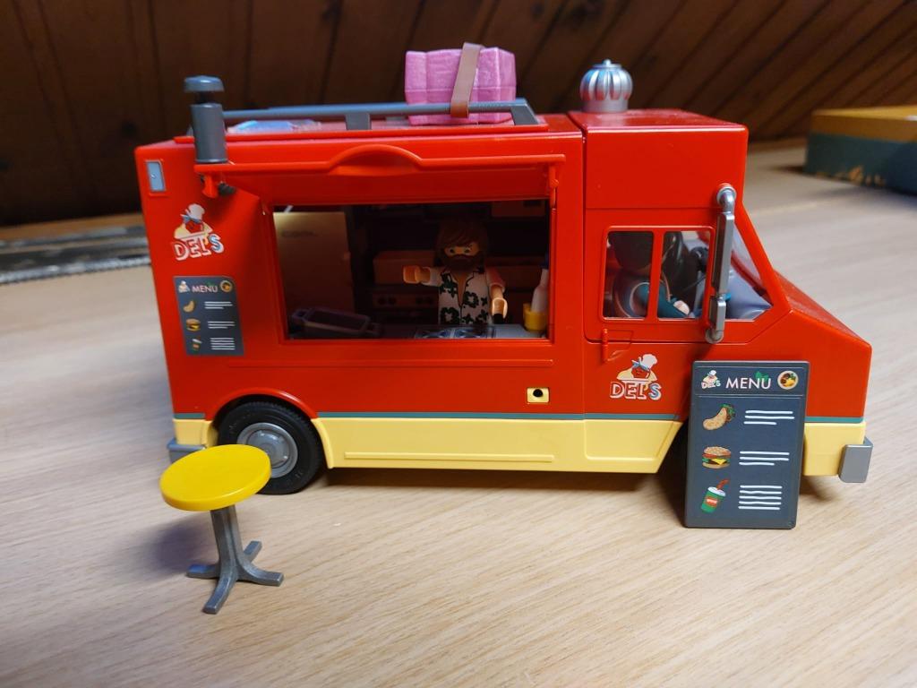 Playmobil Del's food truck, Kinderen en Baby's, Speelgoed | Playmobil, Ophalen, Zo goed als nieuw, Los Playmobil