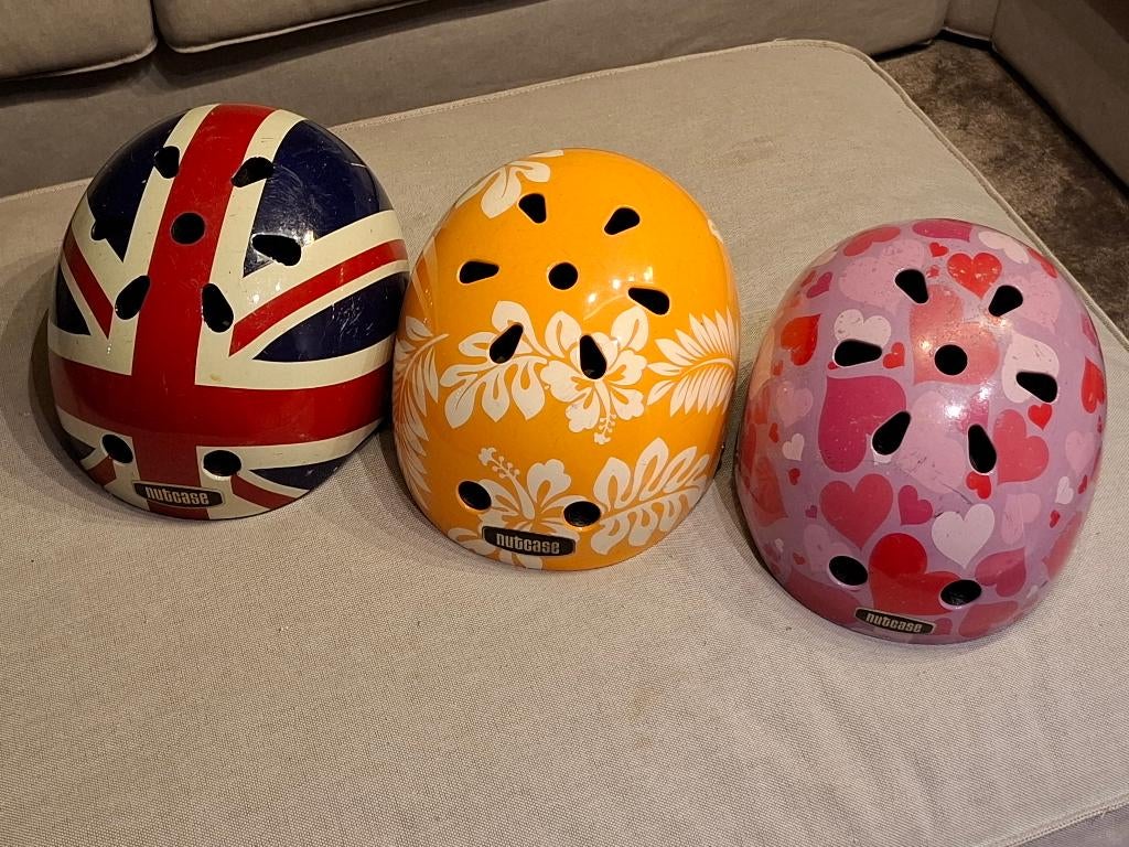 Fietshelmen Nutcase (Kinderen), Fietsen en Brommers, S, Gebruikt, Jongen of Meisje, Ophalen of Verzenden