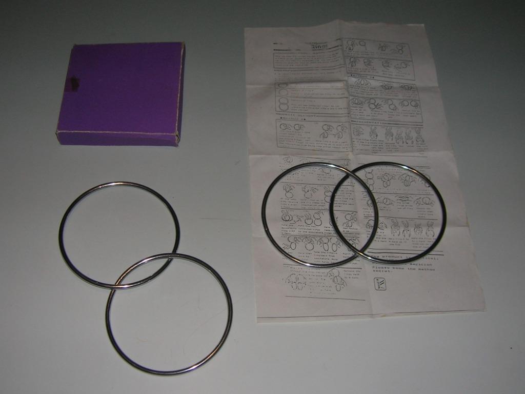Goochelen met de “ Magic ringen ”, Ophalen of Verzenden, Zo goed als nieuw, Ontdekken