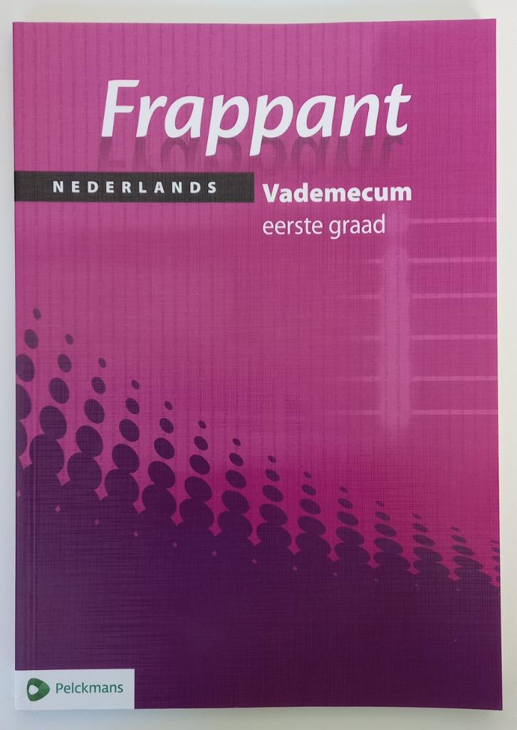Frappant Vademecum eerste graad Nederlands, Boeken, Ophalen, ASO, Nieuw, Nederlands
