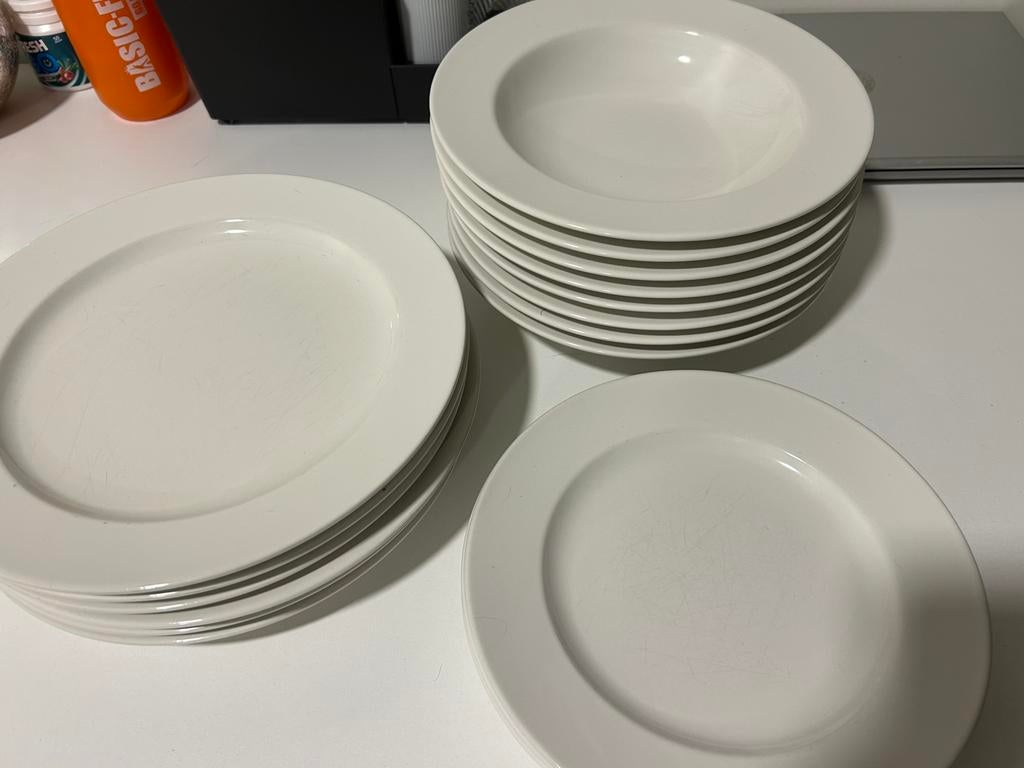 Panneaux de service, Maison & Meubles, Enlèvement, Utilisé, Assiettes(s)