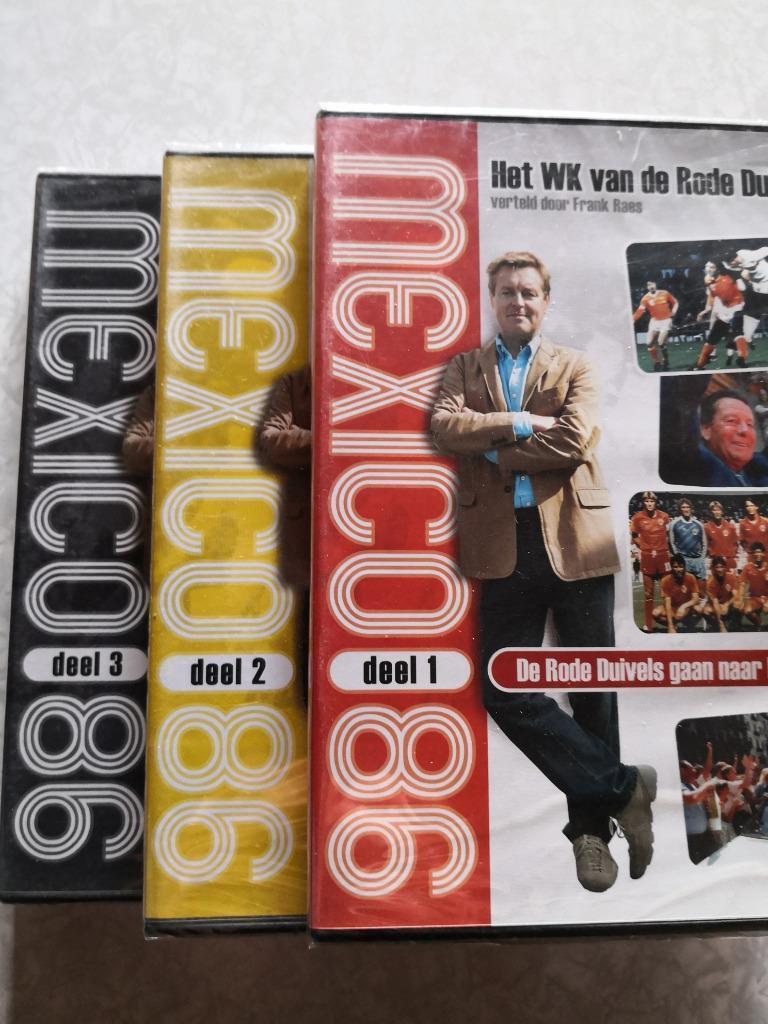3-disc dvd set Mexico 86 - het WK van de rode duivels, Ophalen of Verzenden