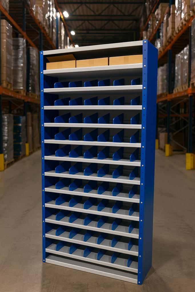 Vakkenkast met verdeelschotten 198x100x30cm Nieuw!, Enlèvement