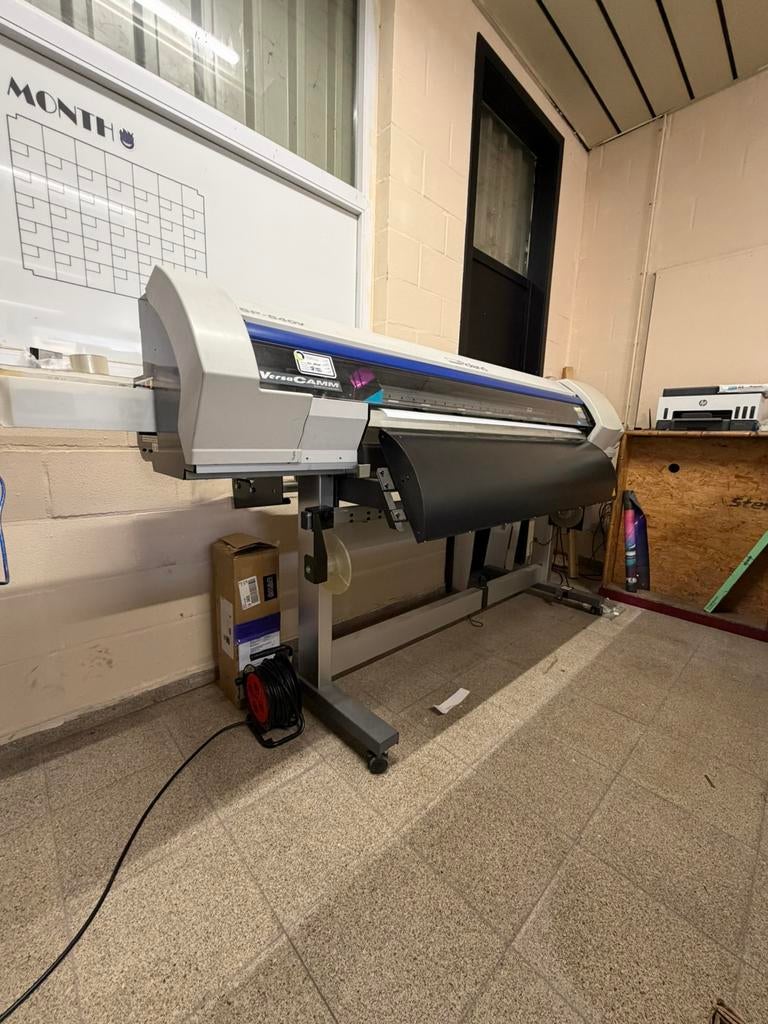 Roland SP-540V Print & Cut + Kala Bunny 1400 Laminator, Computers en Software, Printers, Ophalen, Zo goed als nieuw