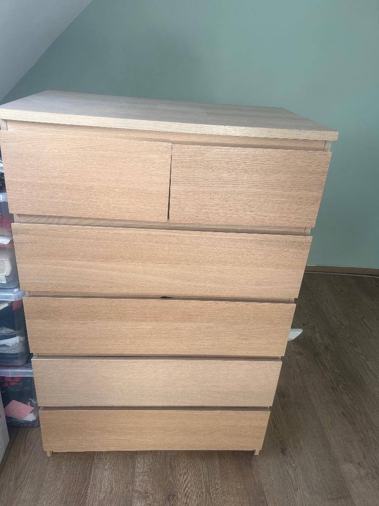 Commode IKEA, Maison & Meubles, 5 tiroirs ou plus, Enlèvement, Utilisé, 50 à 100 cm