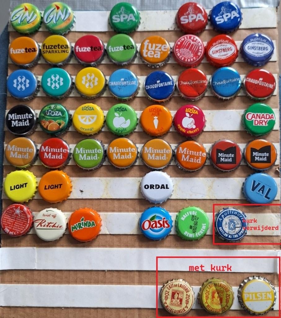 kroonkurken (enkel ruilen!!), Collections, Enlèvement ou Envoi, Utilisé