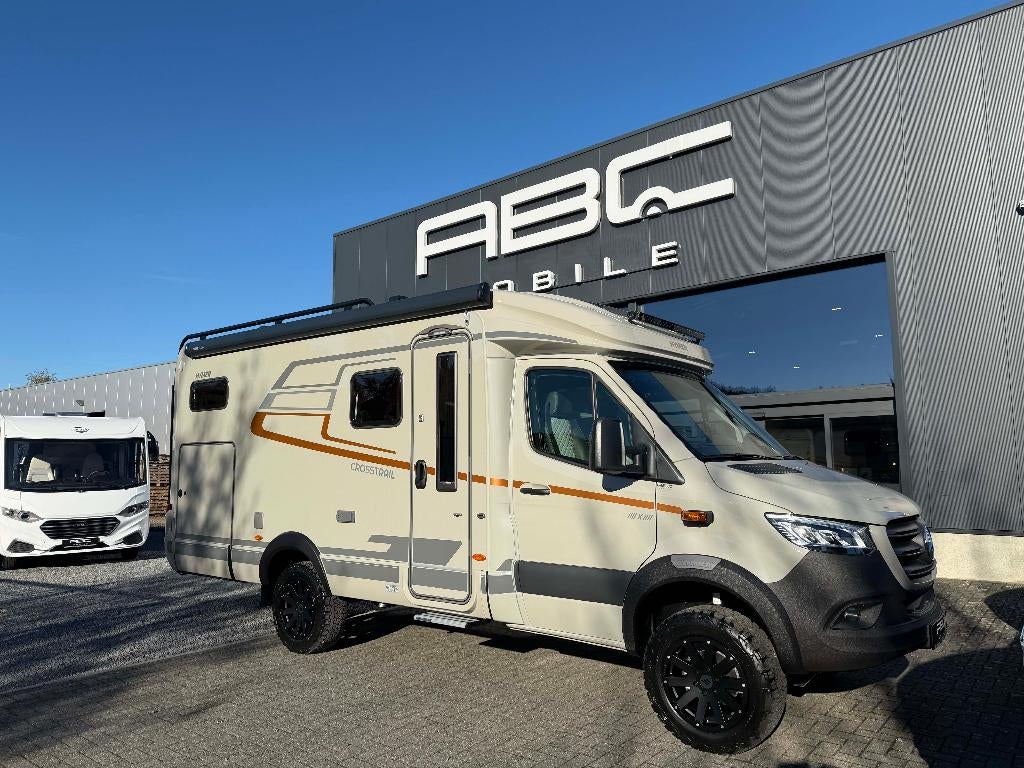 Hymer ML-T 580 CrossTrail - Nieuw - Trekhaak - Winterpakket, Caravans en Kamperen, Automaat, Ringverwarming, 7 tot 8 meter, Bedrijf