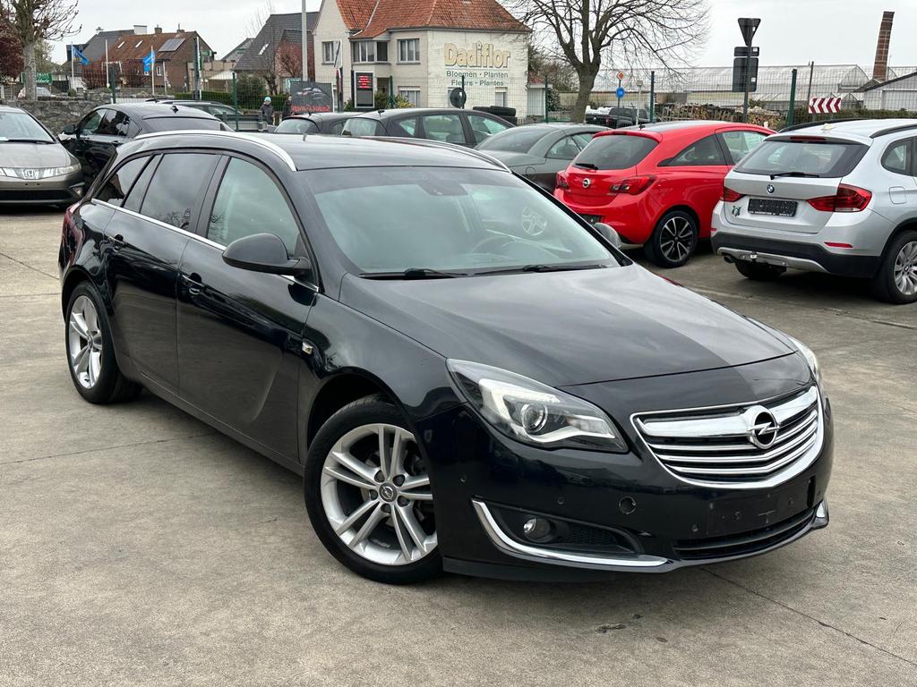 OPEL INSIGNIA SPORTS TOURER SW 1,4 L à essence 140 CV, Autos, Euro 6, Entreprise, Capteur de lumière, Noir