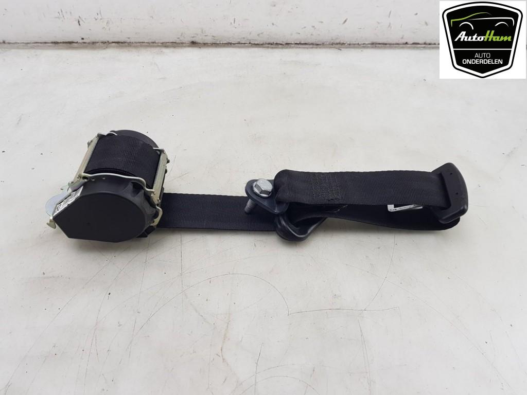 VEILIGHEIDSGORDEL RECHTS ACHTER Peugeot 2008 (CU), Gebruikt, Peugeot