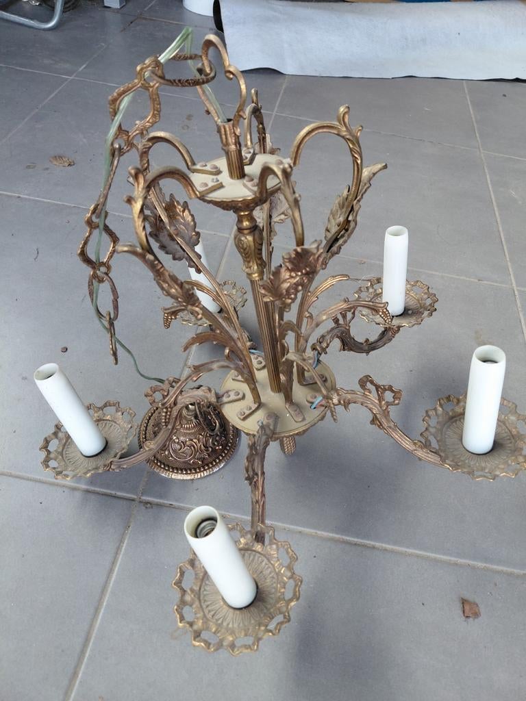 4 lusters, Huis en Inrichting, Lampen | Kroonluchters, Ophalen