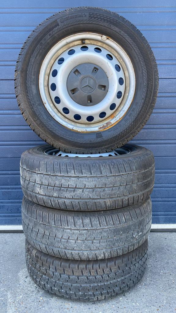 Mercedes-Benz Vito Viano velgen 215-65-16 5x112 - Set 20.58, Auto-onderdelen, Banden en Velgen, -, Banden en Velgen, Ophalen of Verzenden