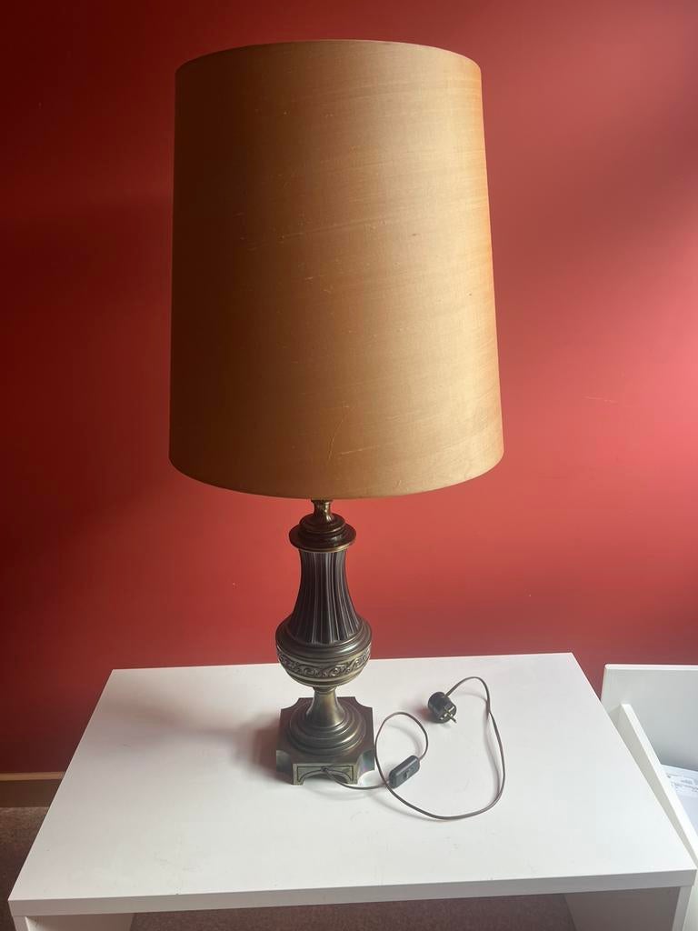 Bronzen staanlamp, Antiek en Kunst, Ophalen