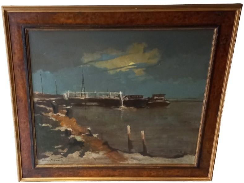 Topwerk Willy Bogaert "Doel" 20ste eeuw., Antiek en Kunst, Ophalen