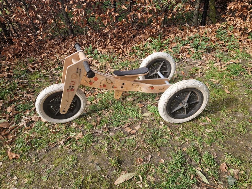 Driewieler uit hout, Fietsen en Brommers, Ophalen, Gebruikt