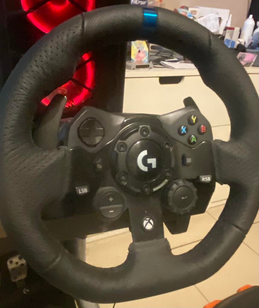 Logitech trueforce g923, Consoles de jeu & Jeux vidéo, Enlèvement, Comme neuf