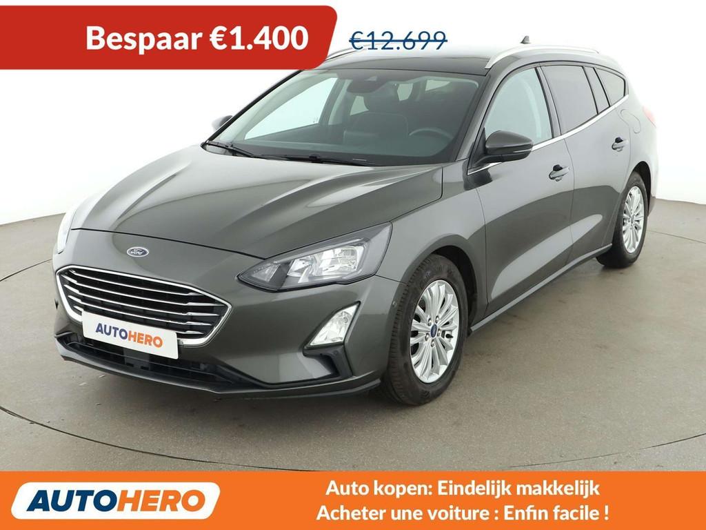 Ford Focus 1.0 EcoBoost Titanium, Autos, Focus, Argent ou Gris, Achat, Euro 6