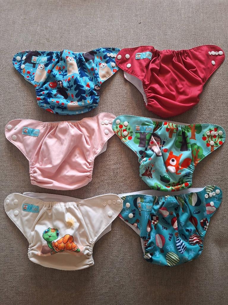 Wasbare luiers pampers, Kinderen en Baby's, Badjes en Verzorging, Ophalen, Zo goed als nieuw