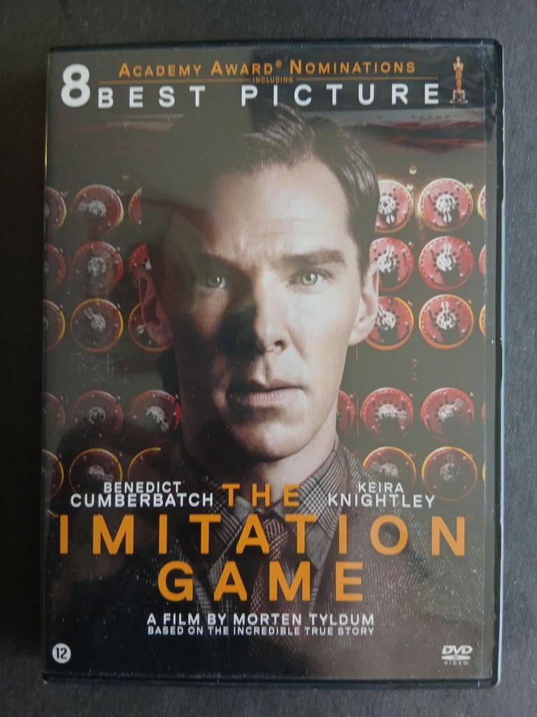 The Imitation game(2014)Benedict Cumberbach, Keira Knightley, Vanaf 12 jaar, Ophalen of Verzenden, Zo goed als nieuw, Waargebeurd drama