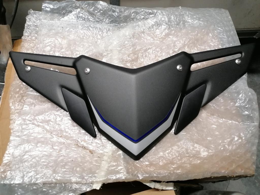 YAMAHA MT-09 RALLYE COUVERTURE de bec de carénage impeccable, Motoren, Accessoires | Overige, Ophalen, Zo goed als nieuw