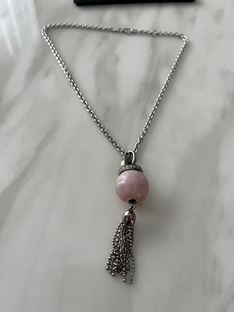 Ti sento zilveren ketting 925, Bijoux, Sacs & Beauté, Enlèvement ou Envoi, Comme neuf