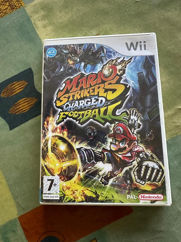 Mario Strikers Charged Football voor de Wii, Enlèvement, Comme neuf, Sport, À partir de 7 ans