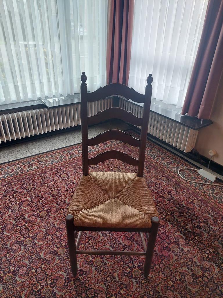 Gratis 8 mooie stoelen, eik, Ophalen