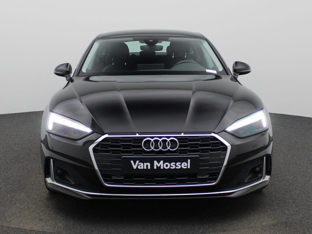 Audi A5 Sportback 30 TDI S tronic Bus Ed Advanced NAVI | CAM, Auto's, Audi, 4 zetels, Stof, Gebruikt, Zwart