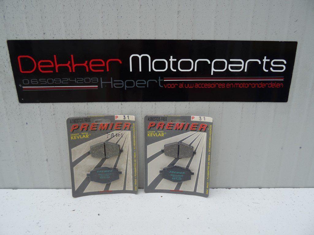 Premier remblokken voorzijde P31 Yamaha DT125 XT350 TDR50, Neuf, -, -, -