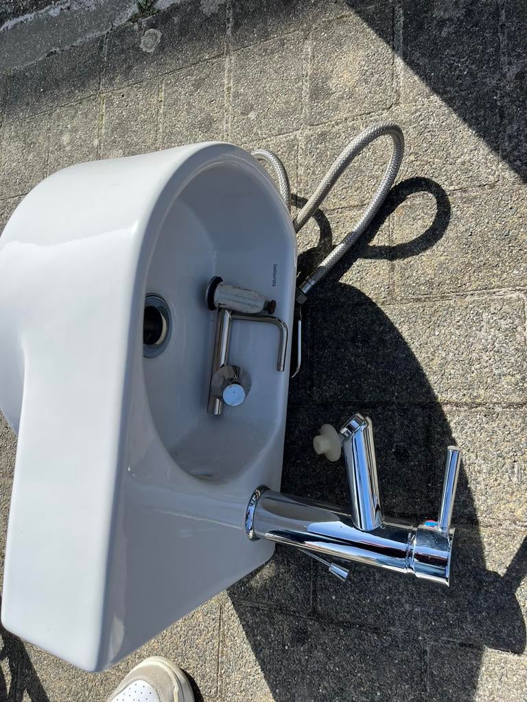Handwasser + mengkraan + rolhouder + verlichting, Ophalen, Zo goed als nieuw