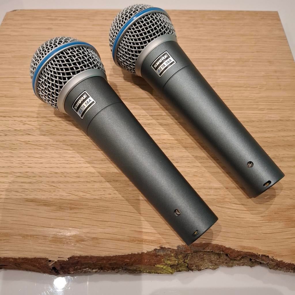 2 micro shure beta58a dispo, Musique & Instruments, Microphones, Enlèvement ou Envoi, Comme neuf, Micro chant
