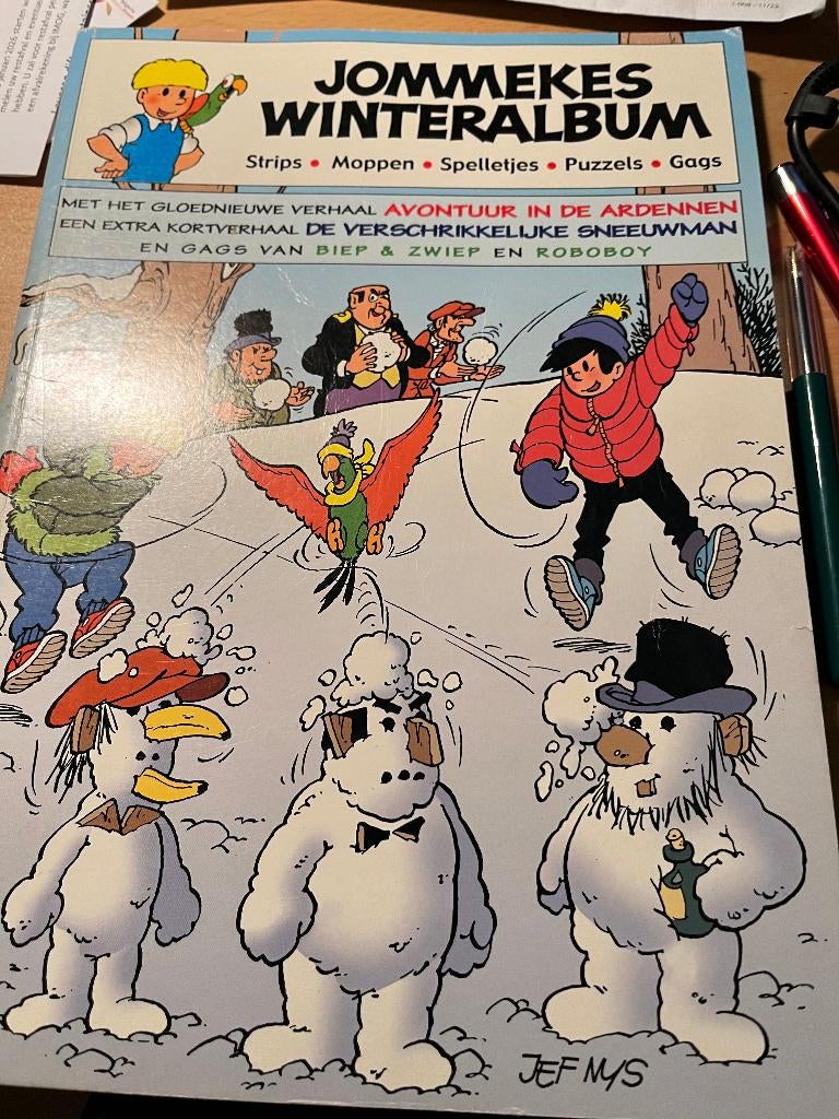 stripverhalen JOMMEKE, Ophalen, Gelezen