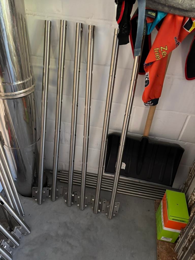 Balinox Trap en Mezzanine leuning onderdelen, Ophalen, Zo goed als nieuw, Trap