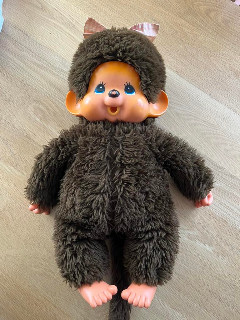 Echte monchichi 45 cm, Collections, Enlèvement, Utilisé