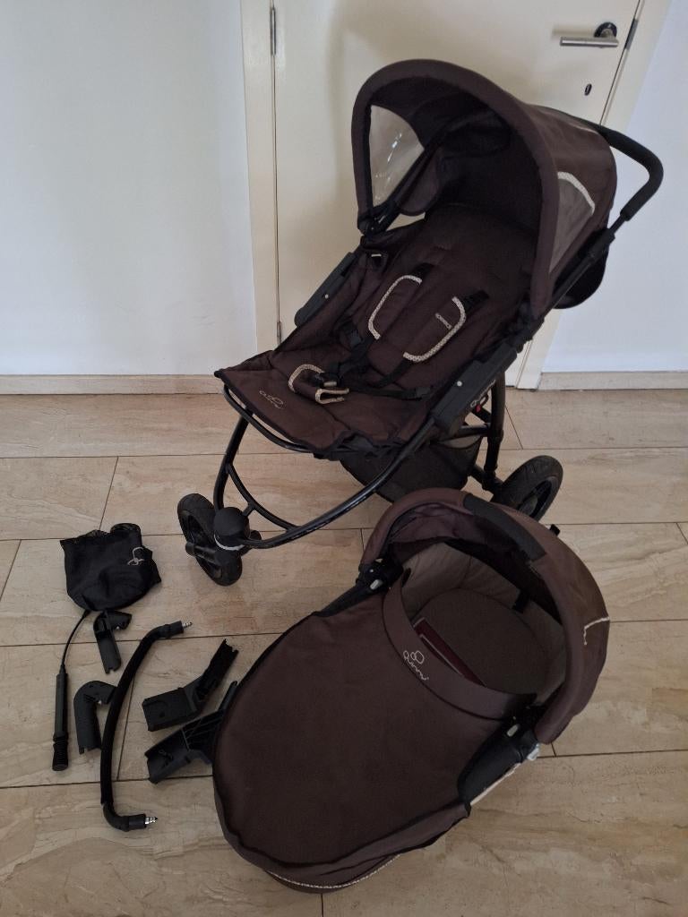 Quinny buggy set + gratis extra's, Kinderen en Baby's, Buggy's, Gebruikt, Quinny, Voetenzak, Ophalen of Verzenden